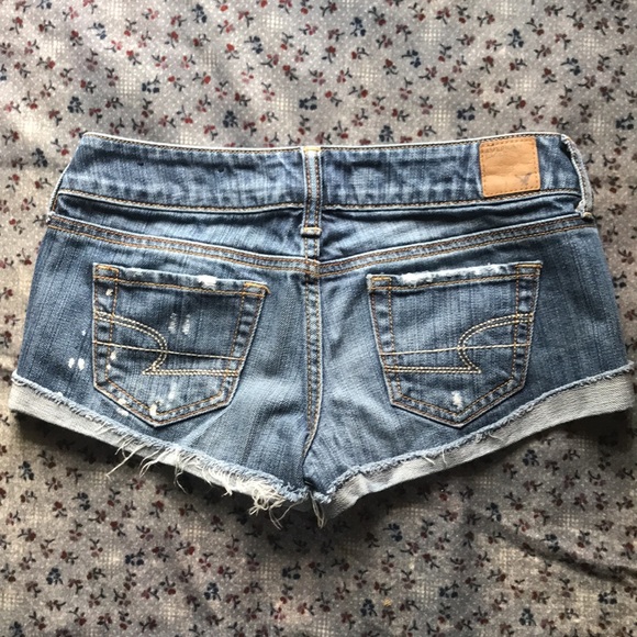 🦅 American Eagle 00 Jean Shorts - Picture 2 of 6